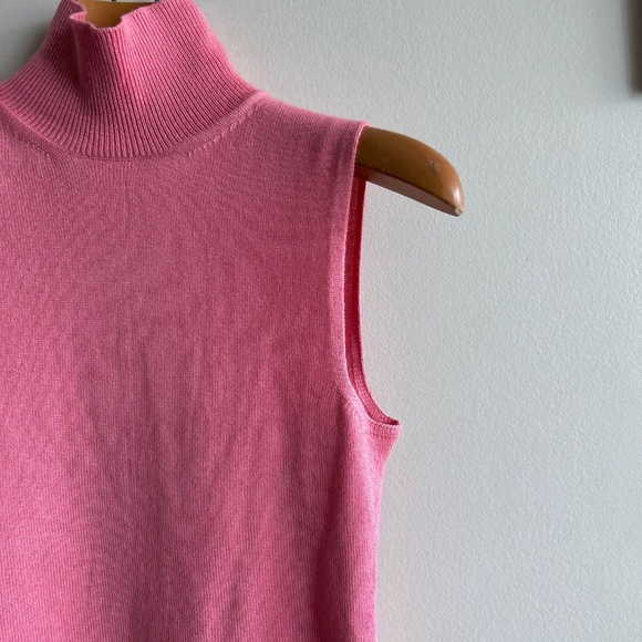 Narciso Rodriguez Pink Silk & Cashmere Knit Top – Made in Italy - Picture 5 of 10